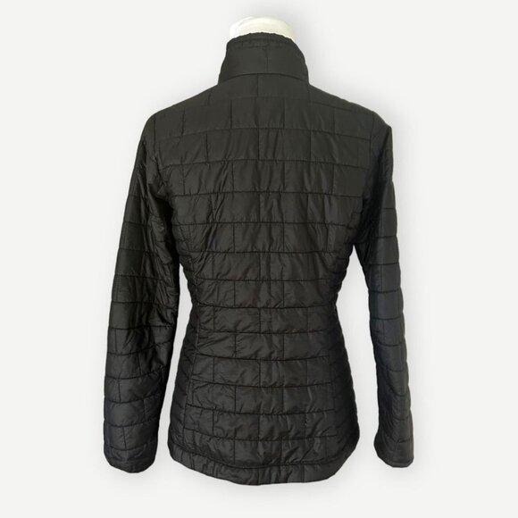 Patagonia Nano Puff Jacket M Black Women Quilted Puffer Lightweight Packable - Picture 6 of 10